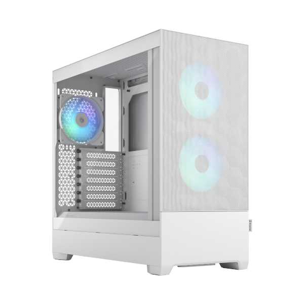Fractal Pop Air RGB White TG, bijelo bez napajanja, FD-C-POR1A-01