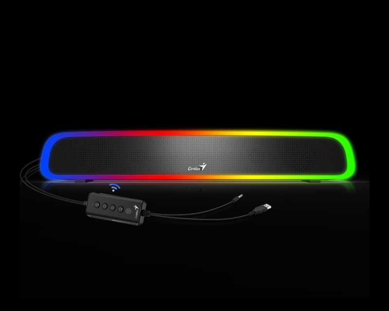 Genius USB SoundBar 200BT, Bluetooth zvučnik, RGB, 31730045400