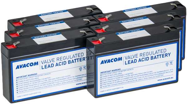Avacom baterijski kit za Eaton AVA-RBP06-06085, AVA-RBP06-06085-KIT