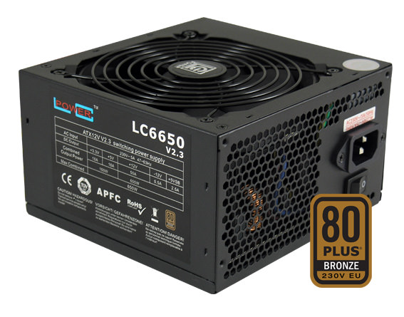 LC-Power napajanje LC6650 V2.3, 650W, 80+Bronze, LC6650 V2.3
