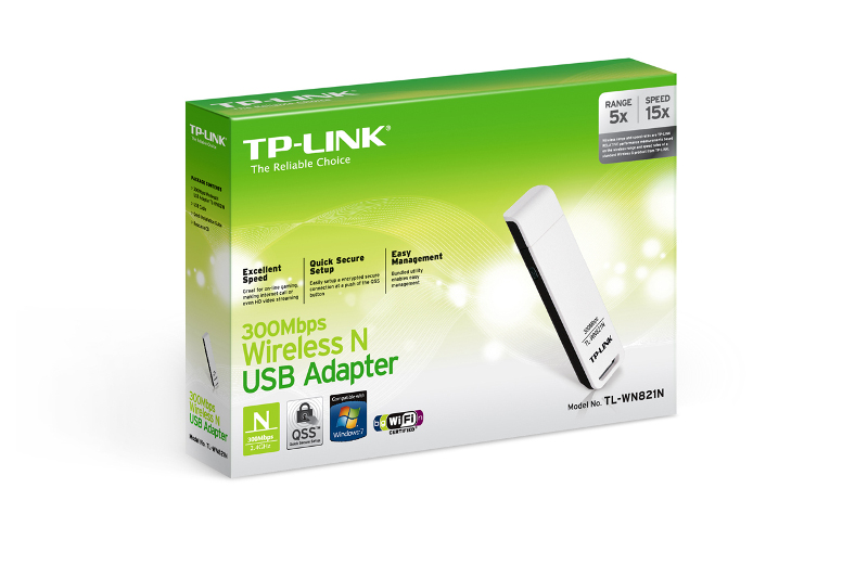 TP-Link TL-WN821N, WLAN USB adapter 300Mbps, TL-WN821N