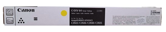 Canon toner CEXV64 Yellow, 5756C002