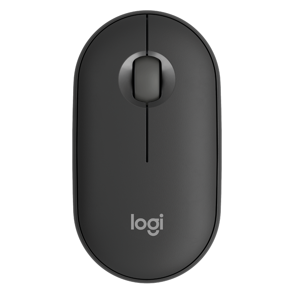 Logitech Pebble M350s, bežični miš, grafitno sivi, 910-007015