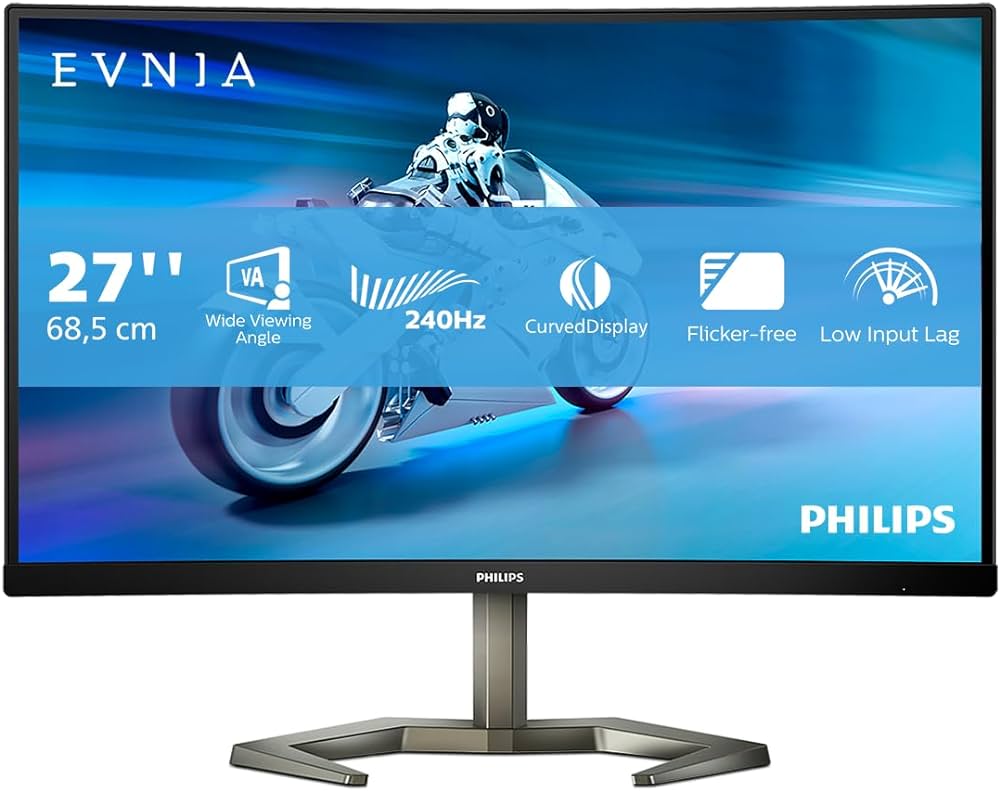 Philips VA 27" 27M1C5200W, FHD, 2xHDMI, DP, 165Hz, 27M1C5200W/00