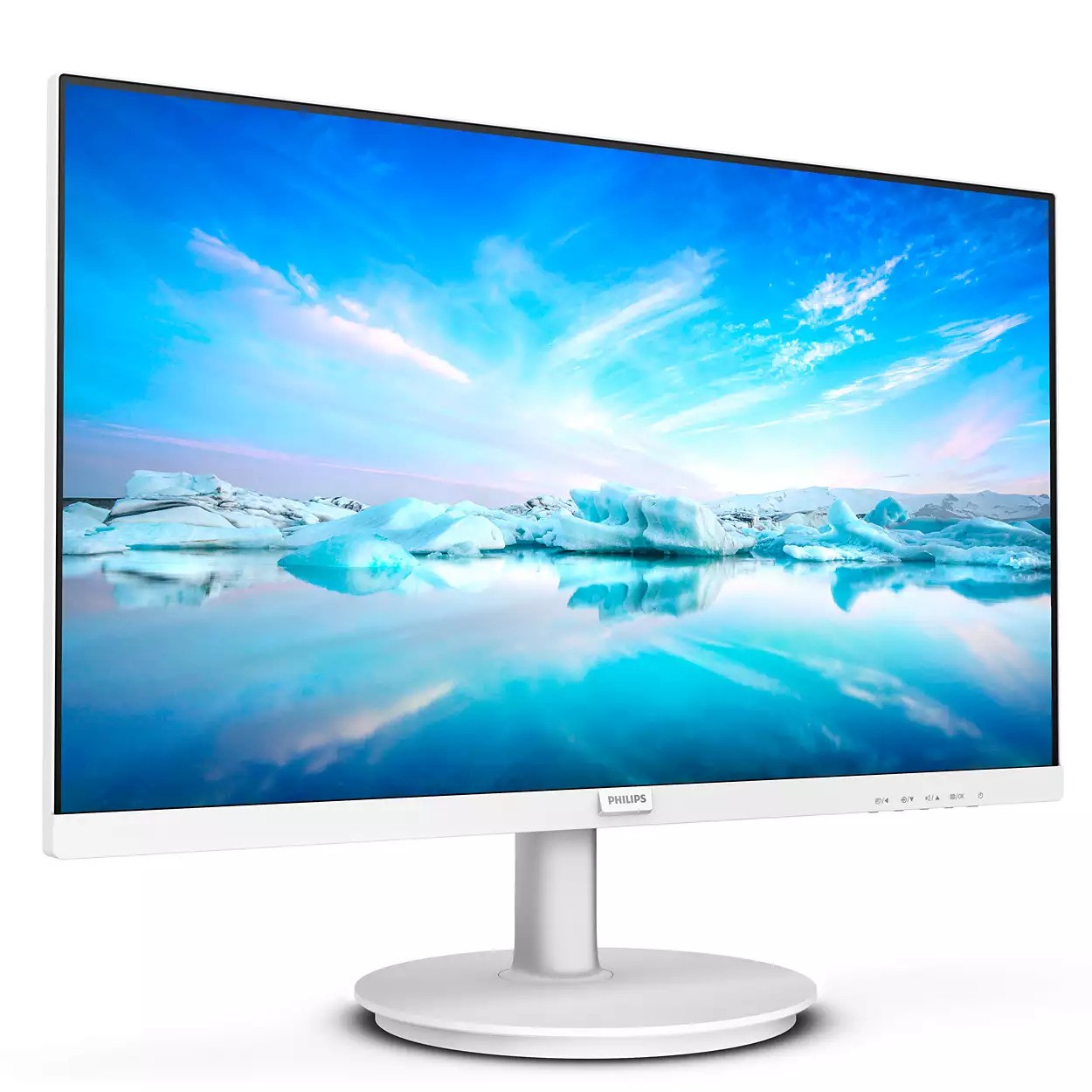 Philips 23,8" 241V8AW, VGA, HDMI, zvuč., bijeli, 241V8AW/00