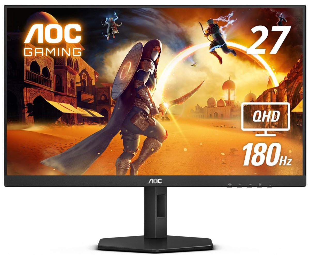 AOC Q27G4X, IPS 27", DP, 2xHDMI, HAS, 180Hz, QHD, Q27G4X