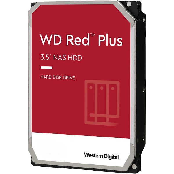 WD Red Plus WD20EFPX 2TB, 3,5", 64MB, 5400 rpm, WD20EFPX