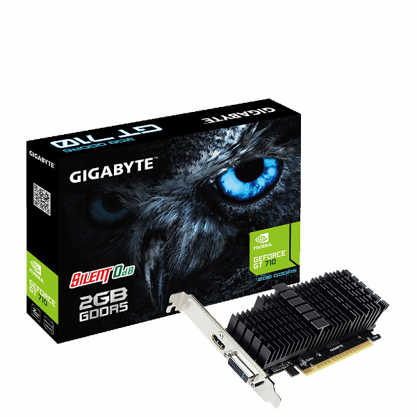 Gigabyte GF N710, 2GB DDR5, HDMI, DVI, DX12, GVN7105S2L-00-G