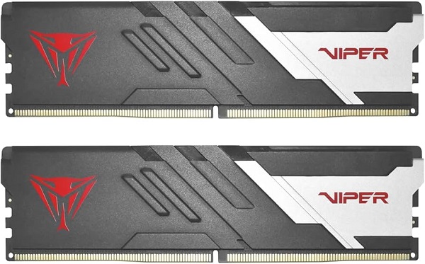 Patriot Viper Venom, 6000Mhz, 32GB (2x16GB) DDR5, PVV532G600C30K