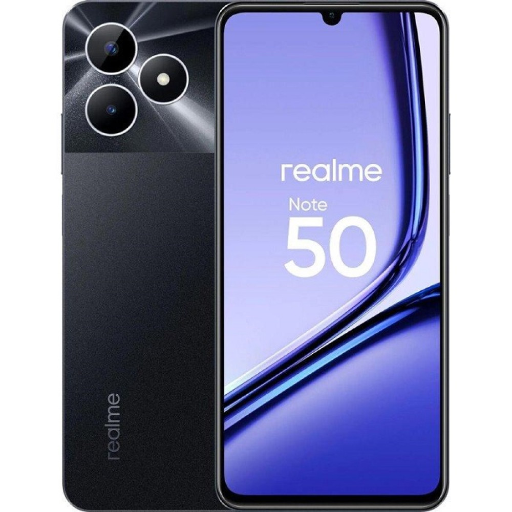 RealMe Note 50 6,74", OctaCore, 4GB/128GB, crni, 130010133987