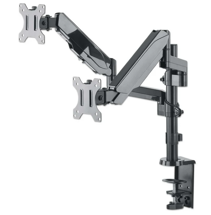 Manhattan stolni nosač za monitor 17"-32", 2x9kg, 461597