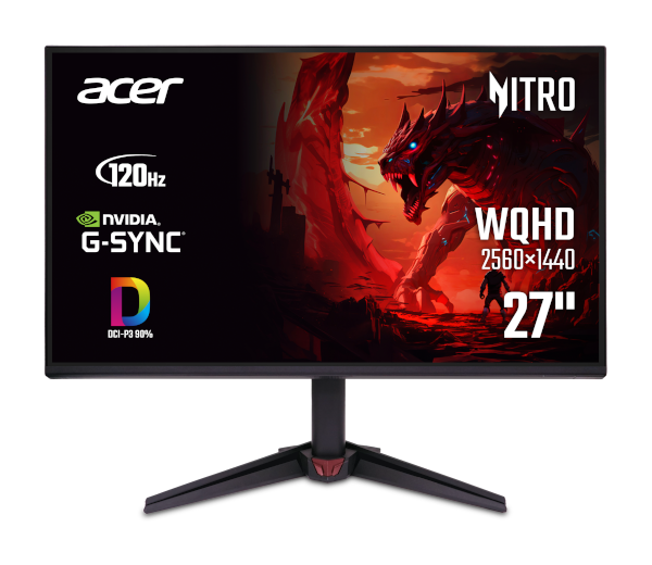 Acer Nitro VG270U QHD IPS 27, 2xHDMI, DP, 120Hz, UM.HV0EE.G05
