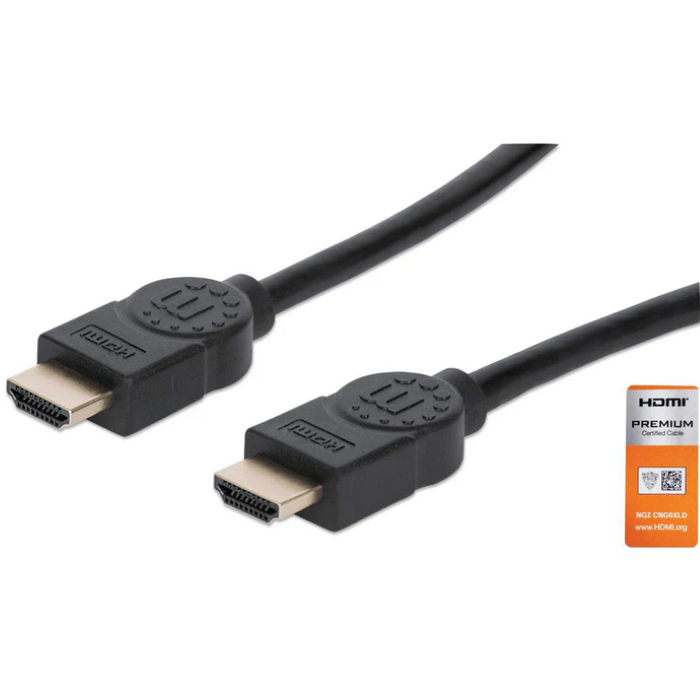 Manhattan kabel HDMI M/M, 4K@60Hz UHD,Eth,3m,crni, 355353