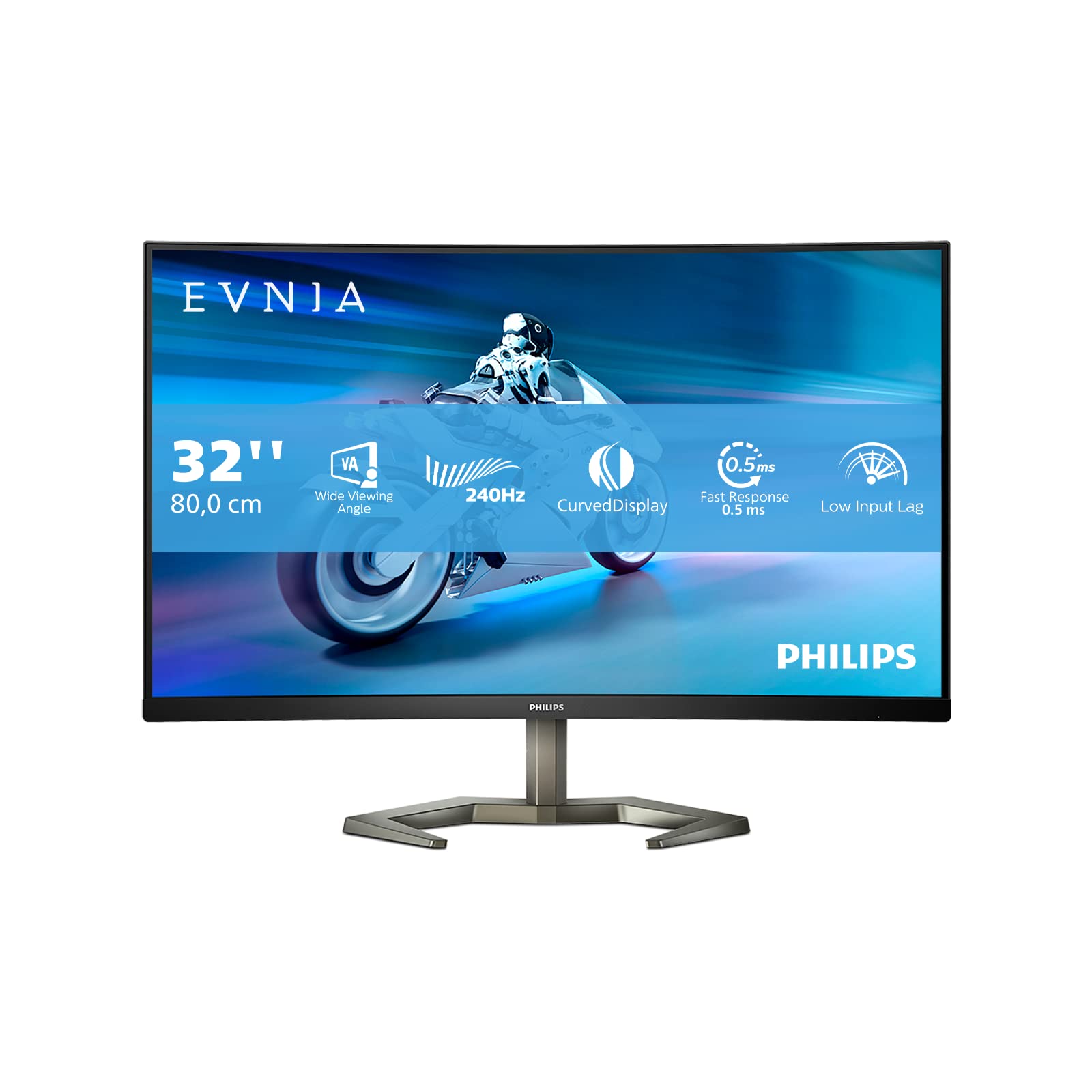 Philips 32M1C5200W 31,5", 2xHDMI, DP, HAS, 240Hz, 32M1C5200W/00
