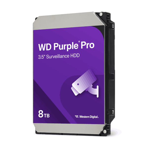 WD Purple WD8002PURP 8TB, 3,5", 256MB, 7200rpm, WD8002PURP