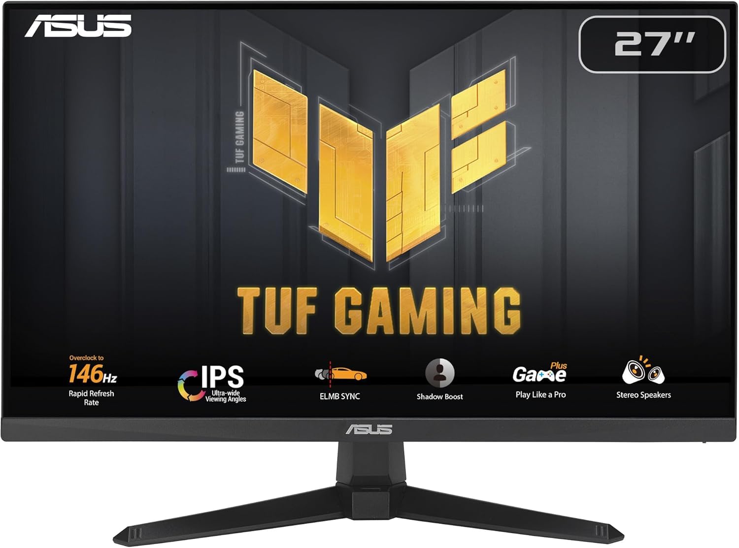 ASUS VG279QE5A, 27", HDMI, DP, 144Hz, 90LM0BJ0-B01171