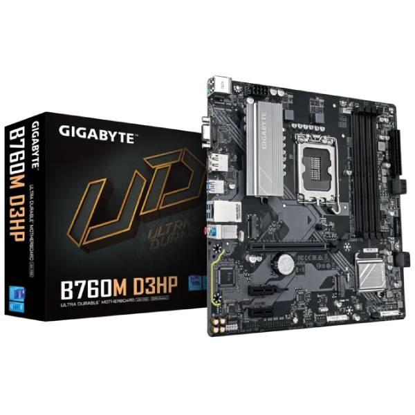 Gigabyte B760M D3HP, DDR5, s1700, mATX, 9MB76M3HP-00-G10