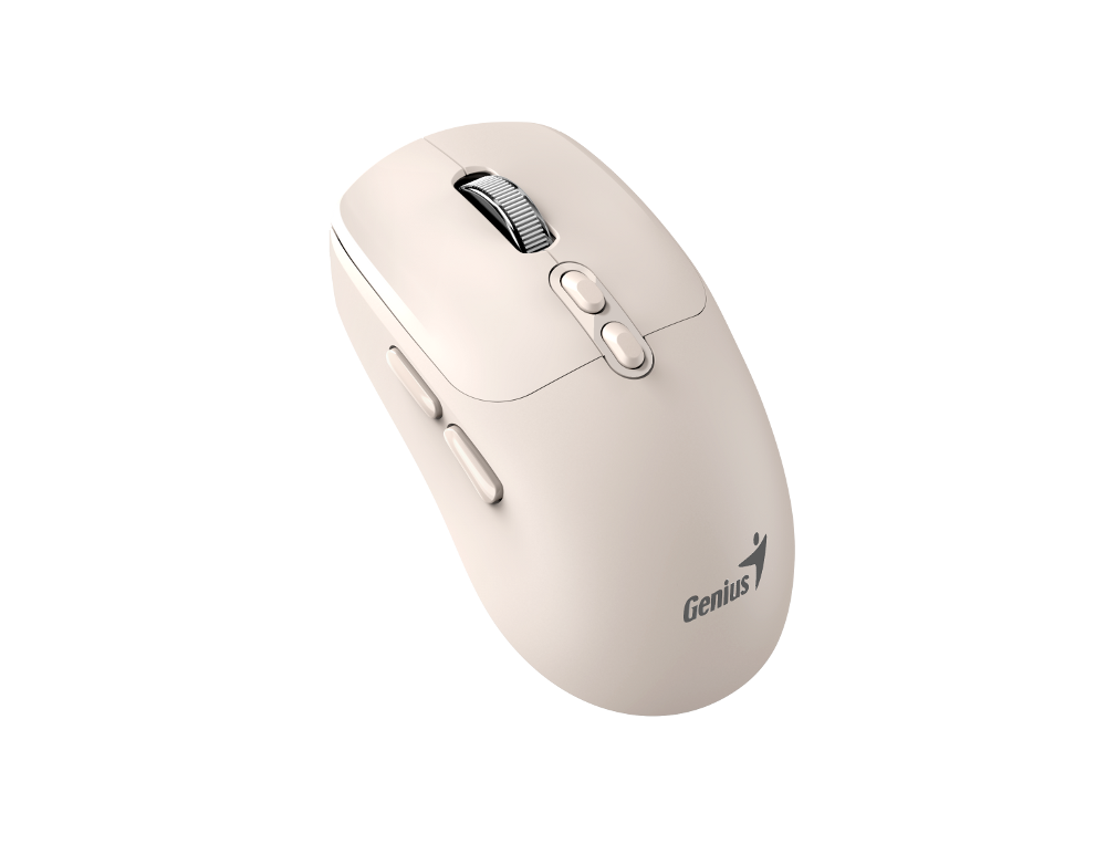 Genius NX-8080S, bežični miš, silent, BT, bež, 31030042404