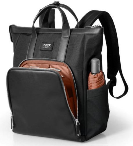 Port ruksak MUSE TL ECO 16" + neseser, crna, 135180