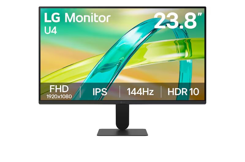 LG 24U411B 24" IPS FHD 144Hz, HDMI, D-Sub,, 24U411B-B.AEU