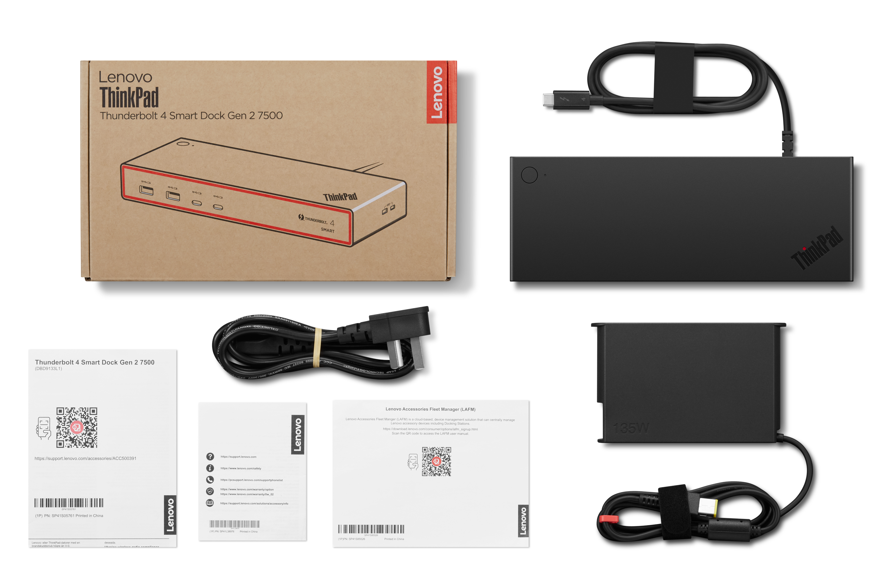 ThinkPad Thunderbolt 4 Smart Dock Gen2 7500, 40BE0135EU
