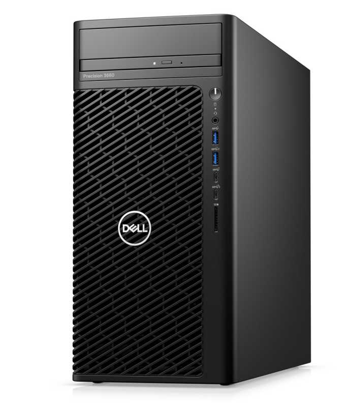 Dell Precision Tower 3660 i7-13700/16GB/1TBSSD/DVD+/-RW/Intel Integr/Win11Pro