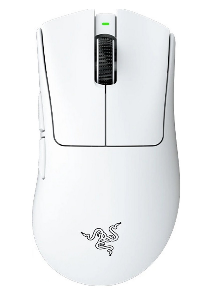 Razer DeathAdder V4 Pro - Wireless Esports Gaming Mouse - White Edition