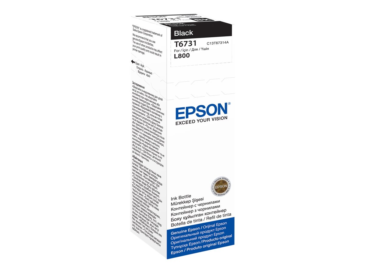 Tinta CISS black L800/810/850, C13T67314A