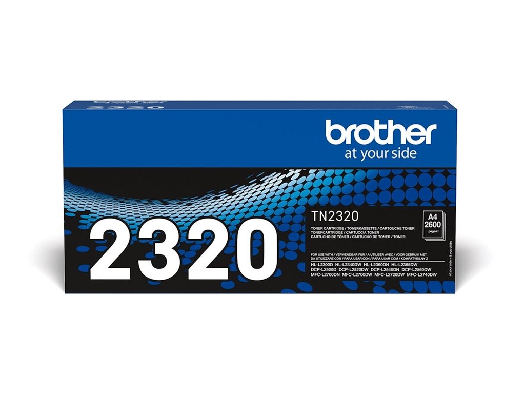 Brother toner visokog prinosa - crna boja 2600 str, TN2320