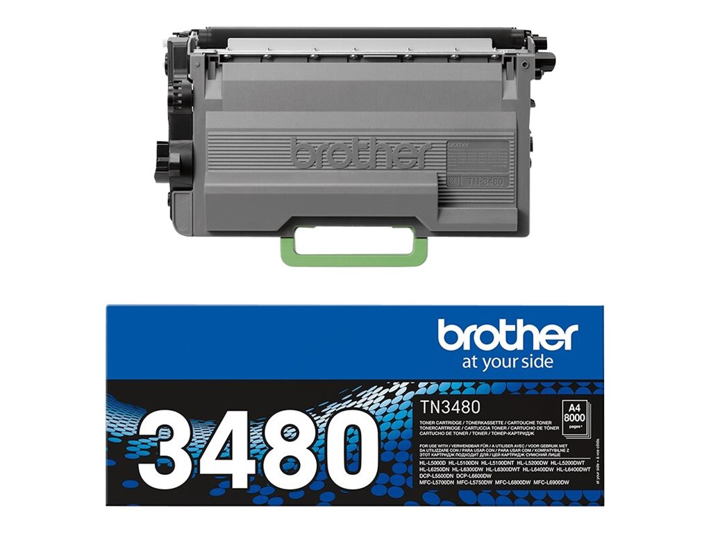 Brother Toner s crnom bojom - 8000 str., TN3480