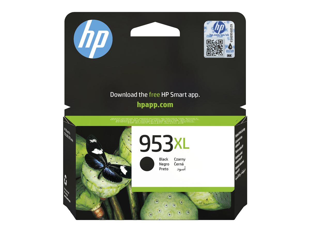 HP 953XL High Yield Black Original Ink Cartridge, L0S70AE