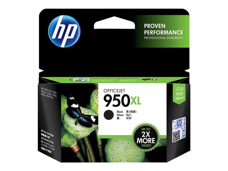 HP 950XL Black Ink za Officejet Pro 8100/8600, CN045AE#BGY