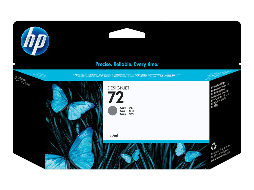 HP 72 130 ml Grey Ink Cartridg, C9374A