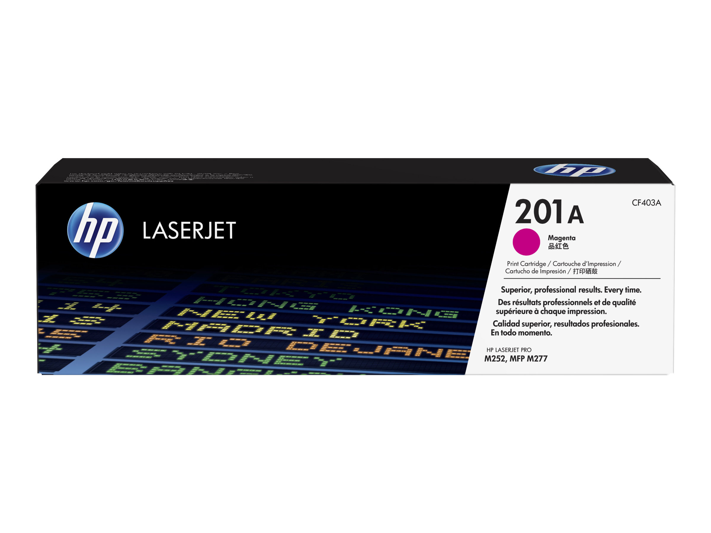 HP 201A Magenta Original LJ Toner Cartridge CF403A, CF403A