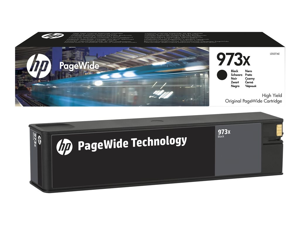 HP 973X High Yield Black Cartridge, L0S07AE