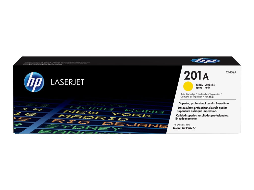 HP 201A Yellow Original LJ Toner Cartridge CF402A, CF402A