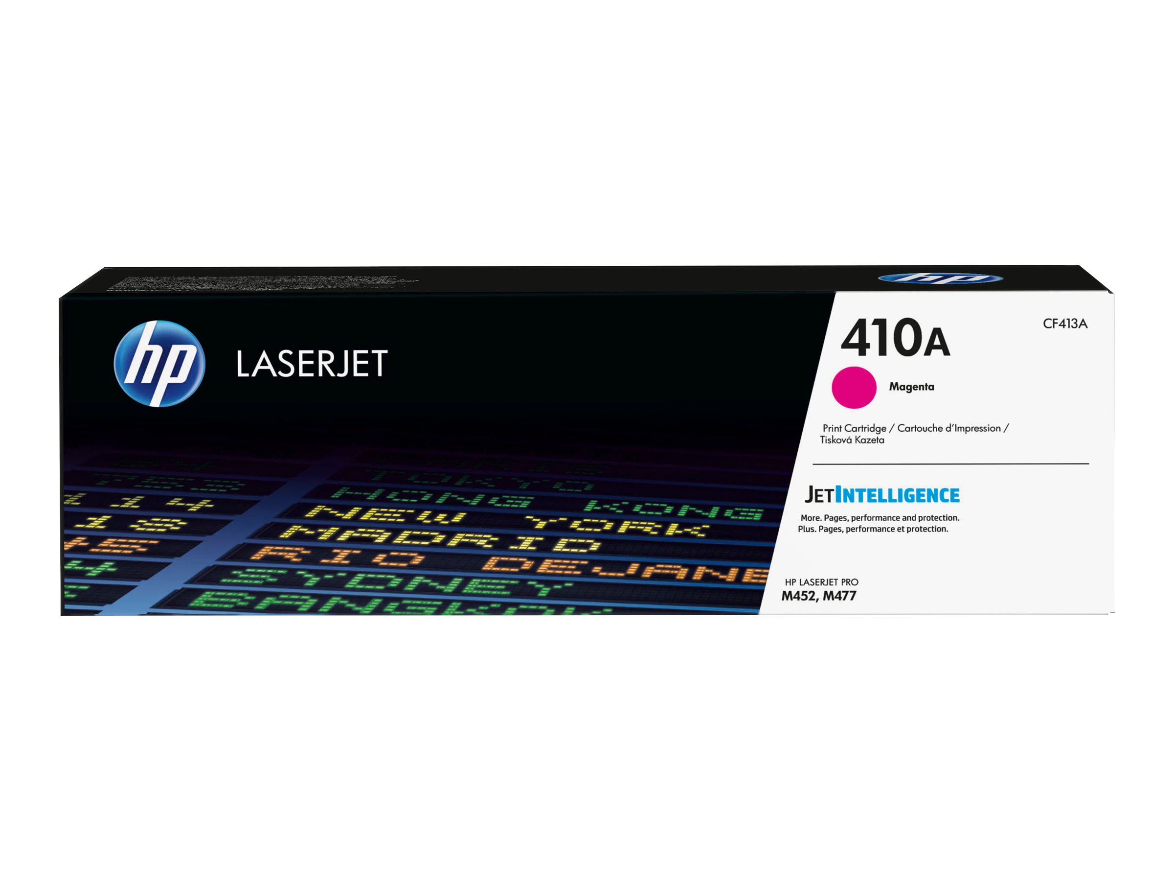 HP 410A Magenta Original LaserJet Toner Cartridge, CF413A