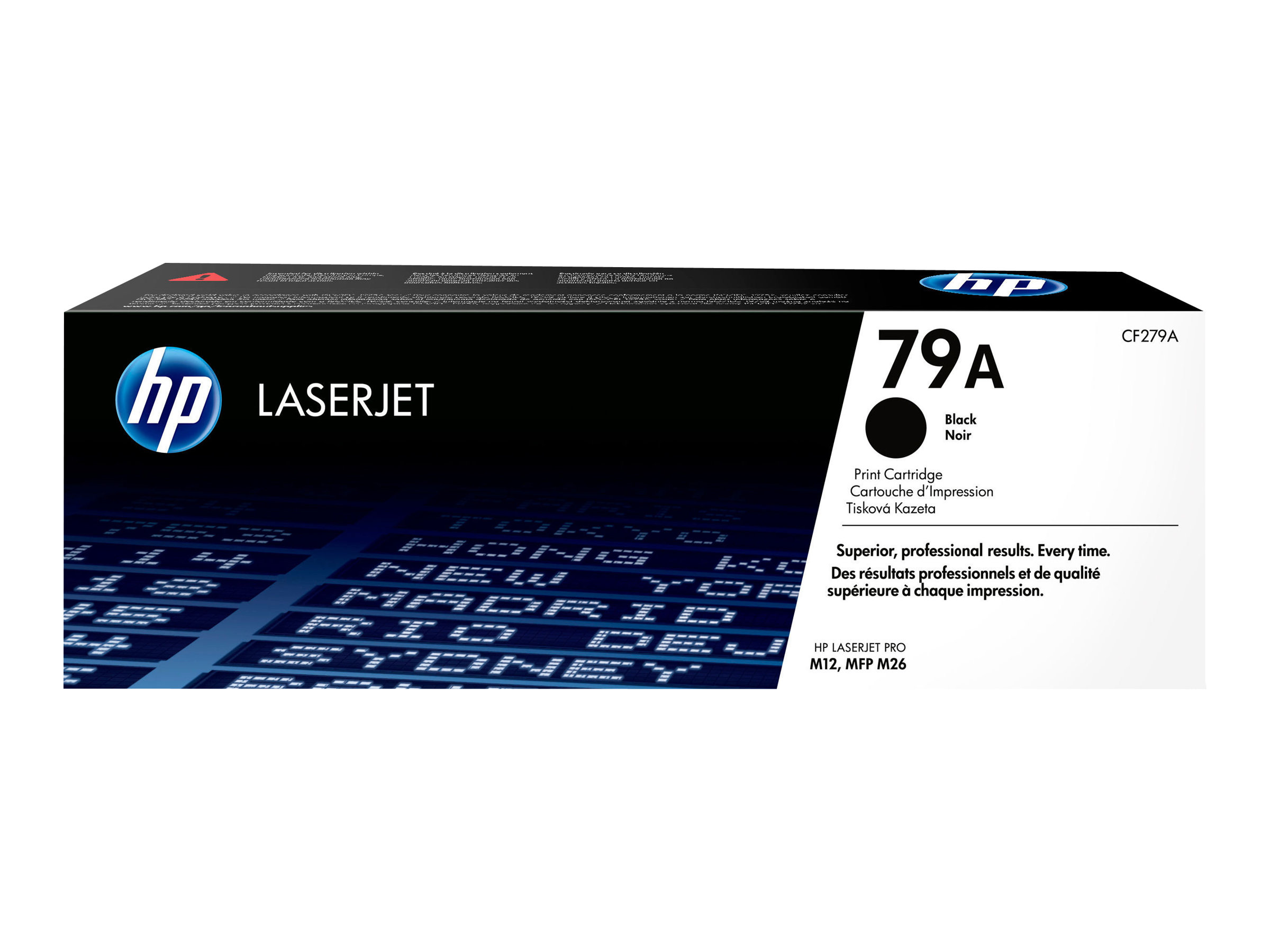 HP 79A Black Original LaserJet Toner Cartridge , CF279A