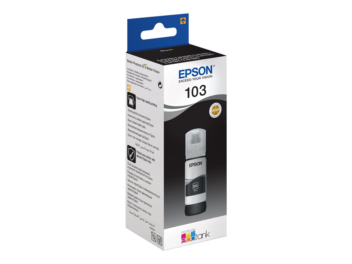 Tinta EPSON EcoTank/ITS 103 black