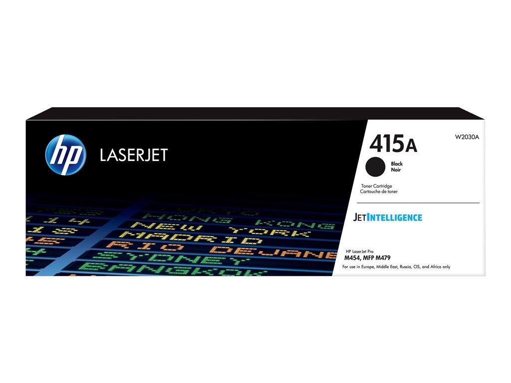 HP 415A Black LaserJet Toner Cartridge, W2030A