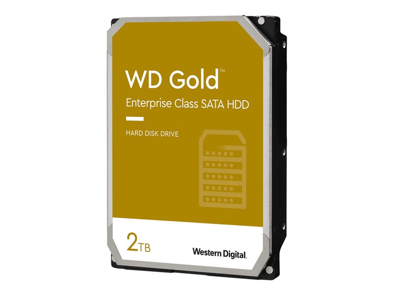 WD Gold 2TB HDD 7200rpm 6Gb/s serial ATA sATA 128M, WD2005FBYZ