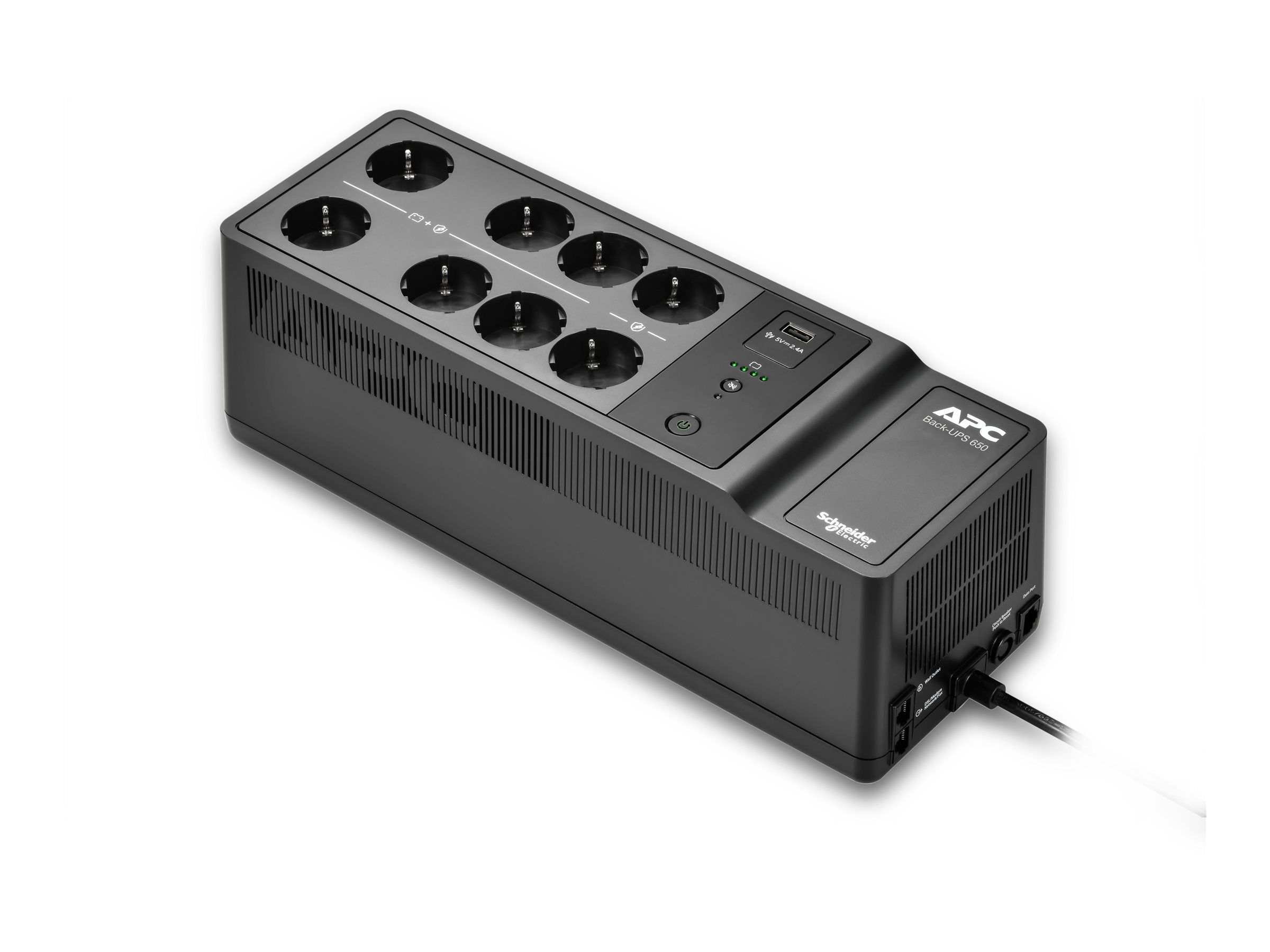 APC Back-UPS 650VA, 230V, 1 USB charging port, BE650G2-GR