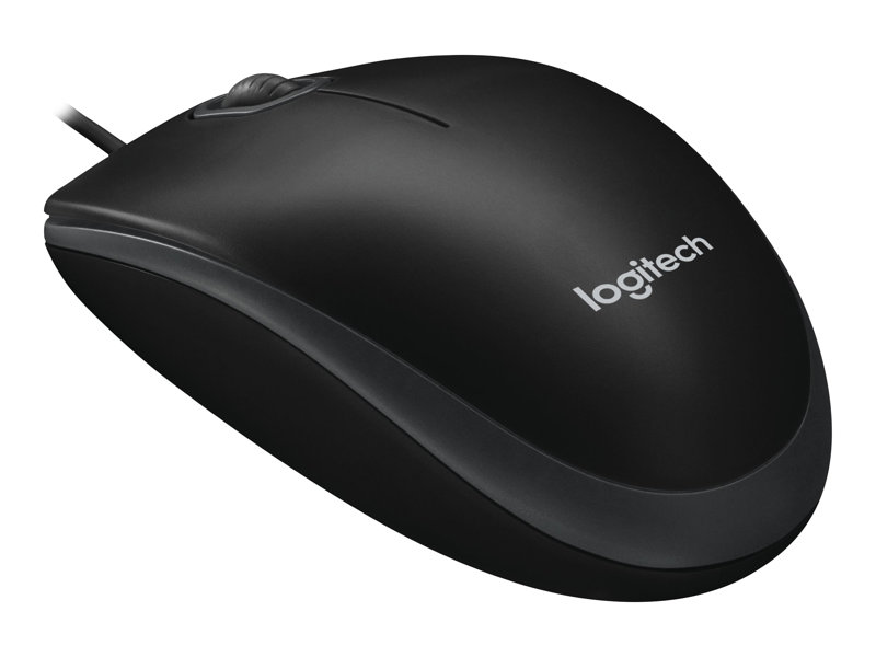 B100 Optical USB Mouse for Bus - BLACK, 910-003357