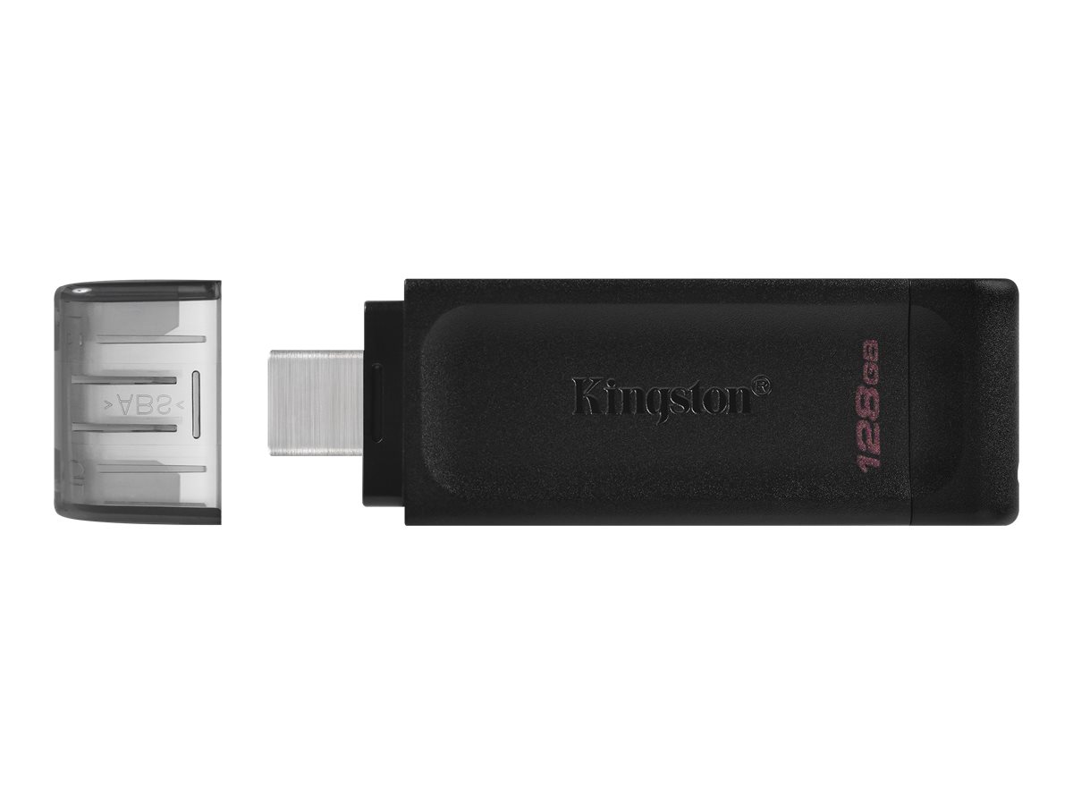 KINGSTON 128GB USB-C 3.2 Gen 1 DataTraveler 70, DT70/128GB