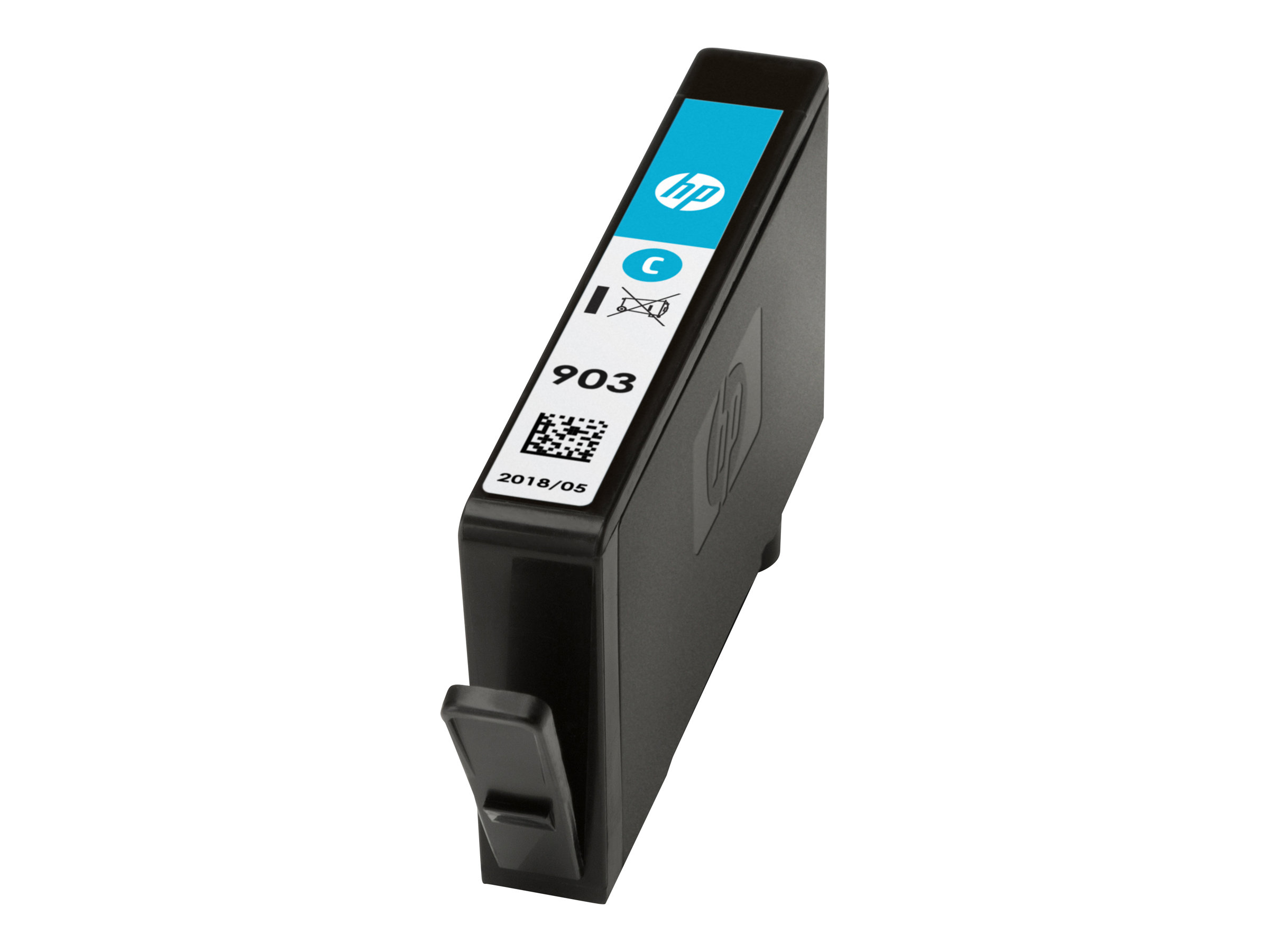 HP 903 Cyan Original Ink Cartridge, T6L87AE