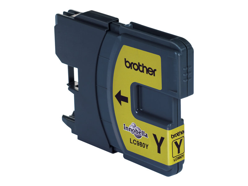 BROTHER LC-980 ink cartridge yellow, LC980Y
