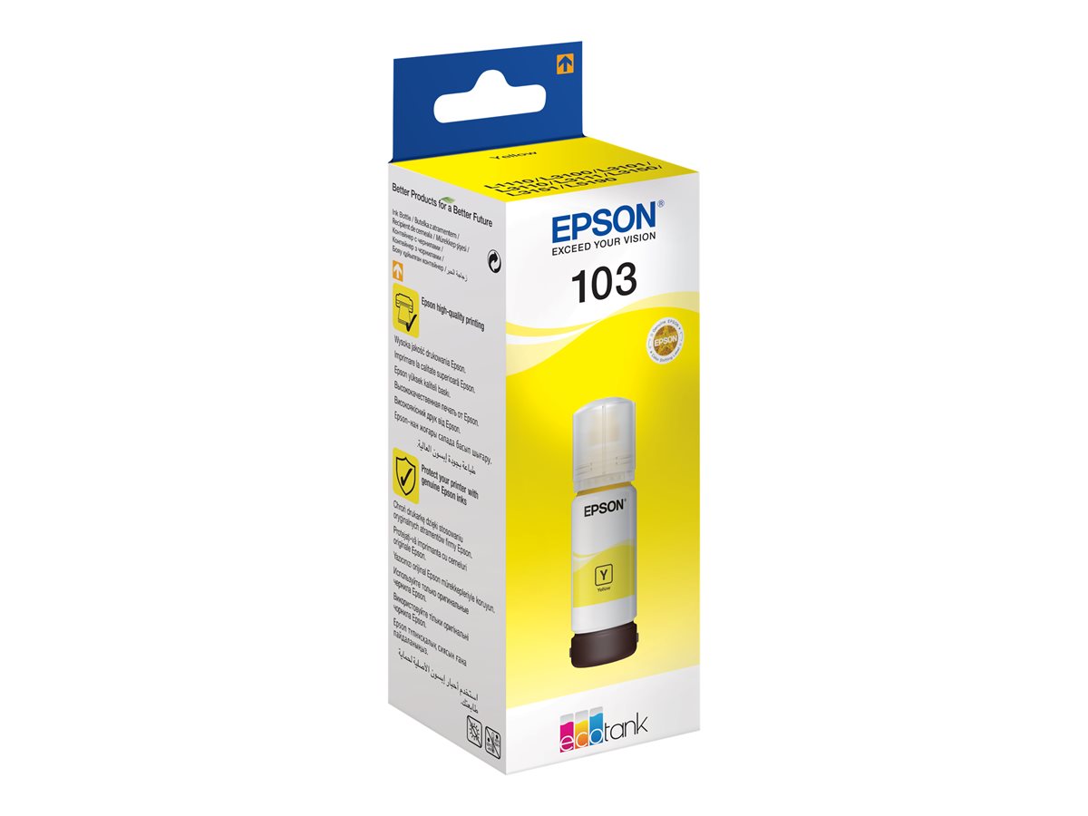 Tinta EPSON EcoTank/ITS 103 yellow