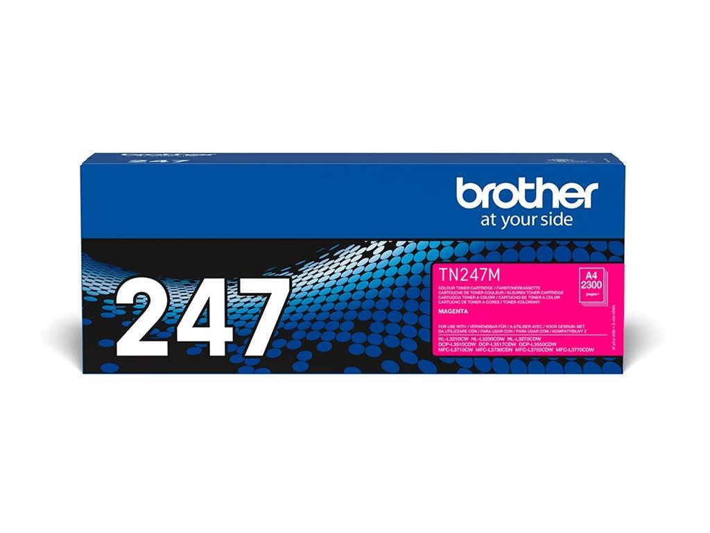 BROTHER Magenta high yield toner TN247M, TN247M
