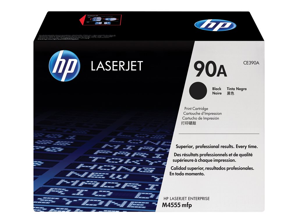 HP Toner 90A black HV LJ M4555 MFP, CE390A