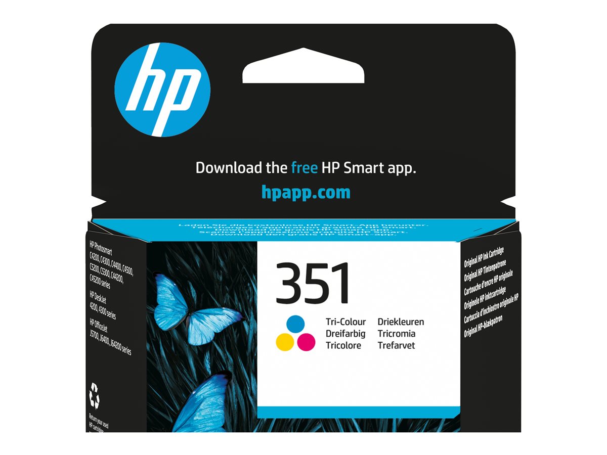 HP 351 Ink tri-colour Vivera, CB337EE#BA3